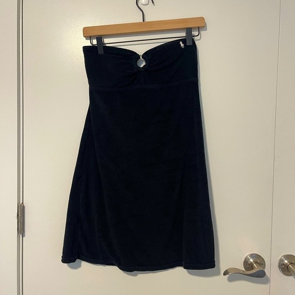 Ralph Lauren Black Swimsuit Cover up Sundress Medium - Picture 1 of 6